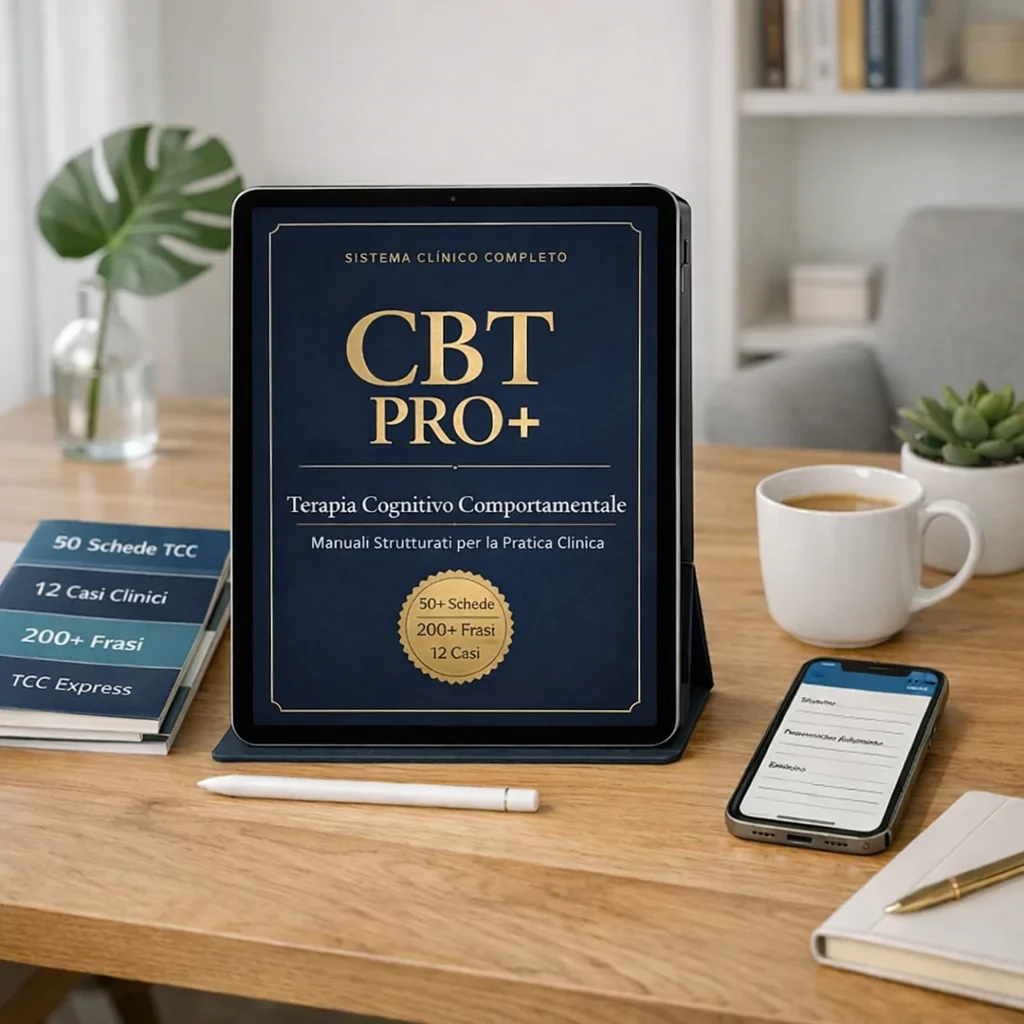 CBT PRO+ - Sistema Clinico Completo di TCC