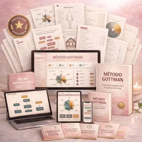 Método Gottman - Pack Completo de Terapia de Pareja